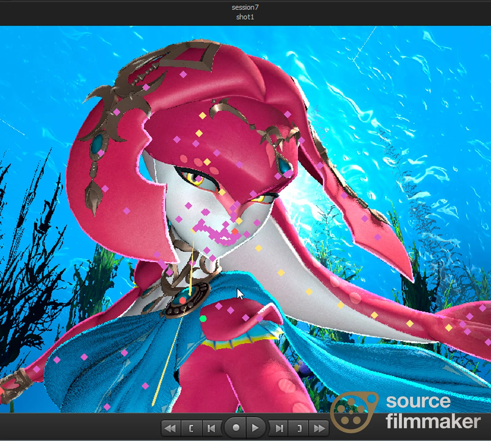 Mipha Character Model screenshot 5