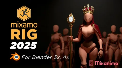 Mixamo Rig - Blender addons