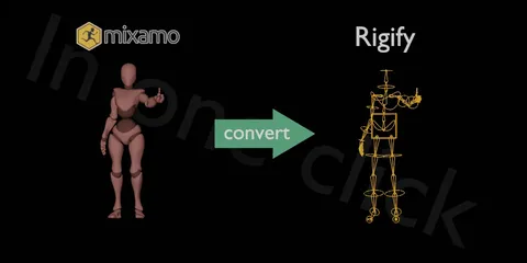 Mixamo to Rigify - Blender addons