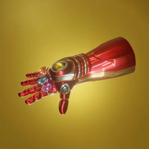 Iron Man Infinity Gauntlet - Blender 3d models
