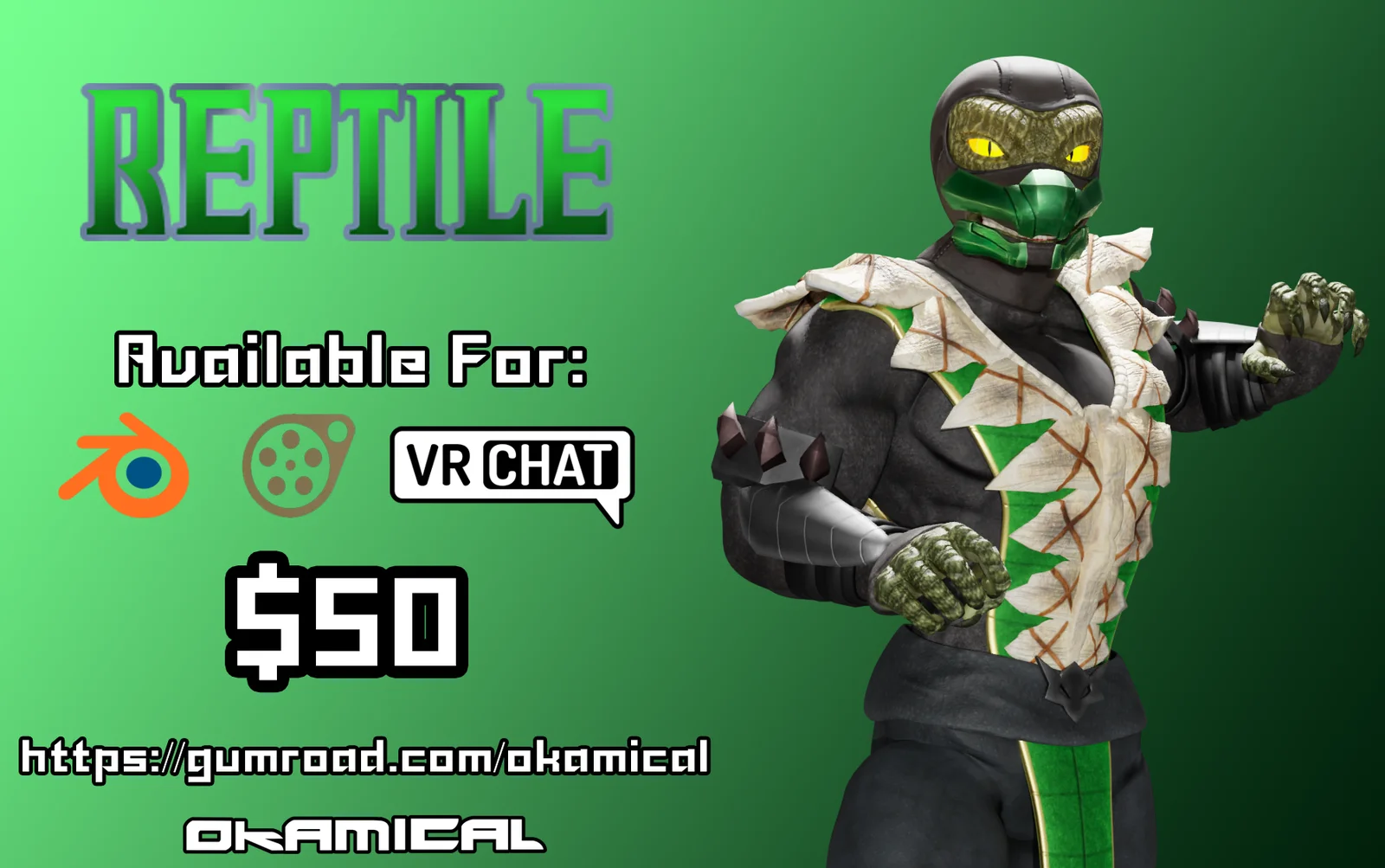 MK Reptile Model Pack screenshot 2