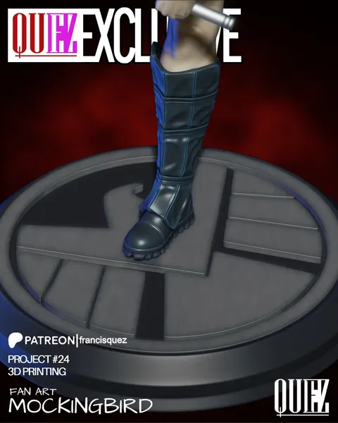 Mockingbird Model Pieces - Blender 3d models