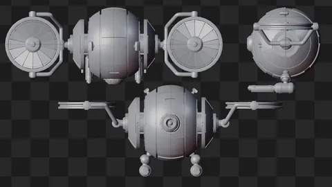 Security Drone Reference Images - Blender tutorials & courses