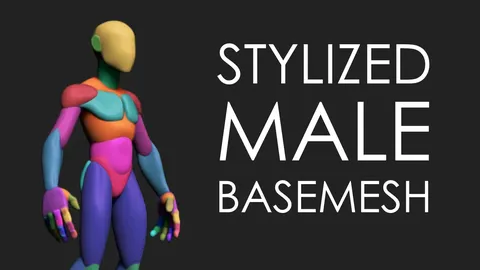 Modelo Base Masculino - Blender 3d models