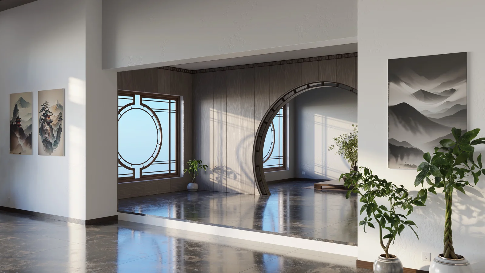 Modern Asian Living Room screenshot 2