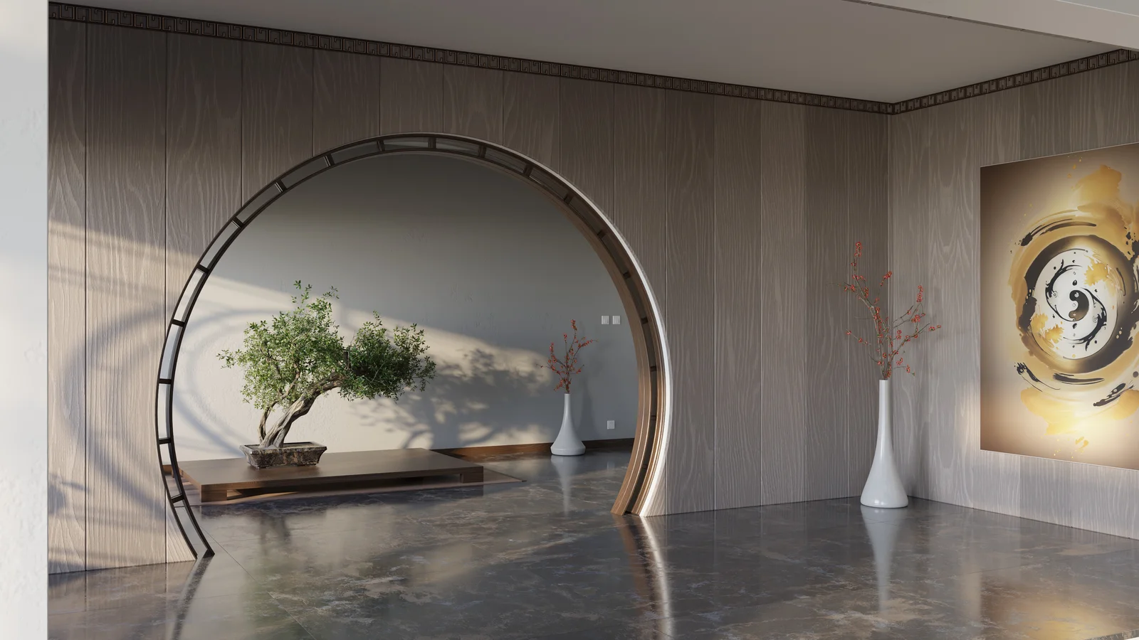 Modern Asian Living Room screenshot 3