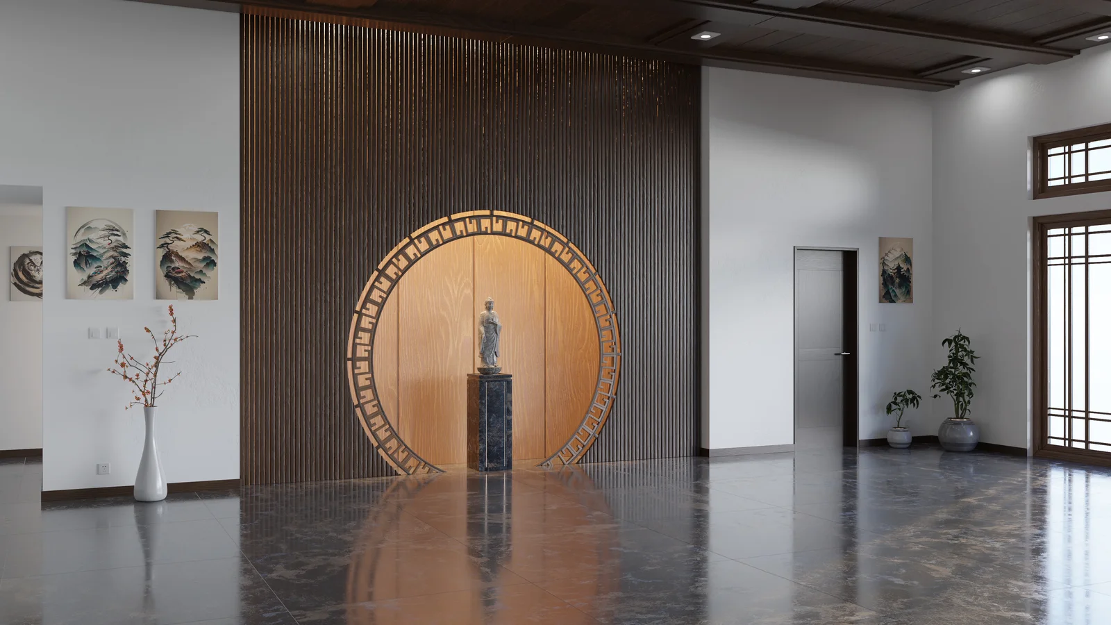 Modern Asian Living Room screenshot 4