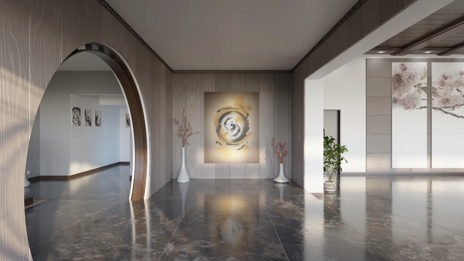 Modern Asian Living Room screenshot 5