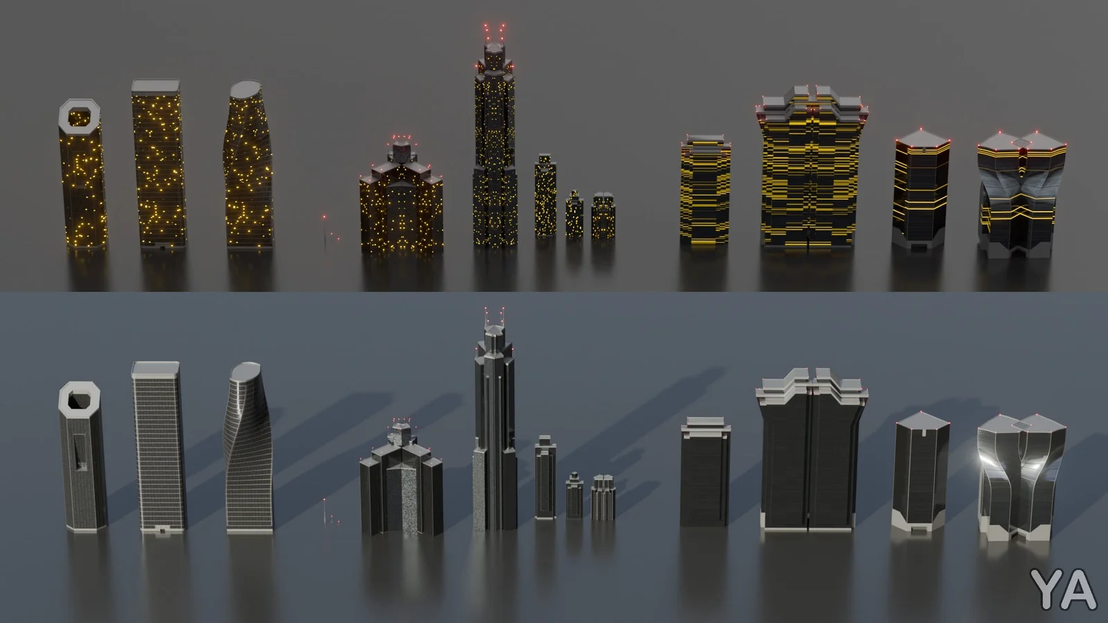 Modern Building Asset Pack screenshot 4