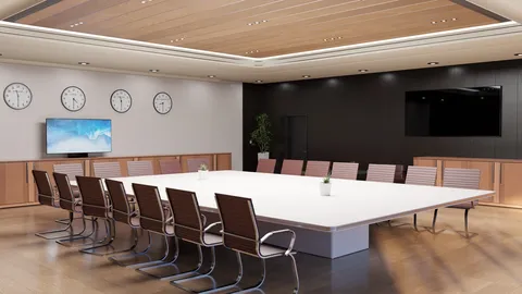 Modern Conference Room - Blender scenes