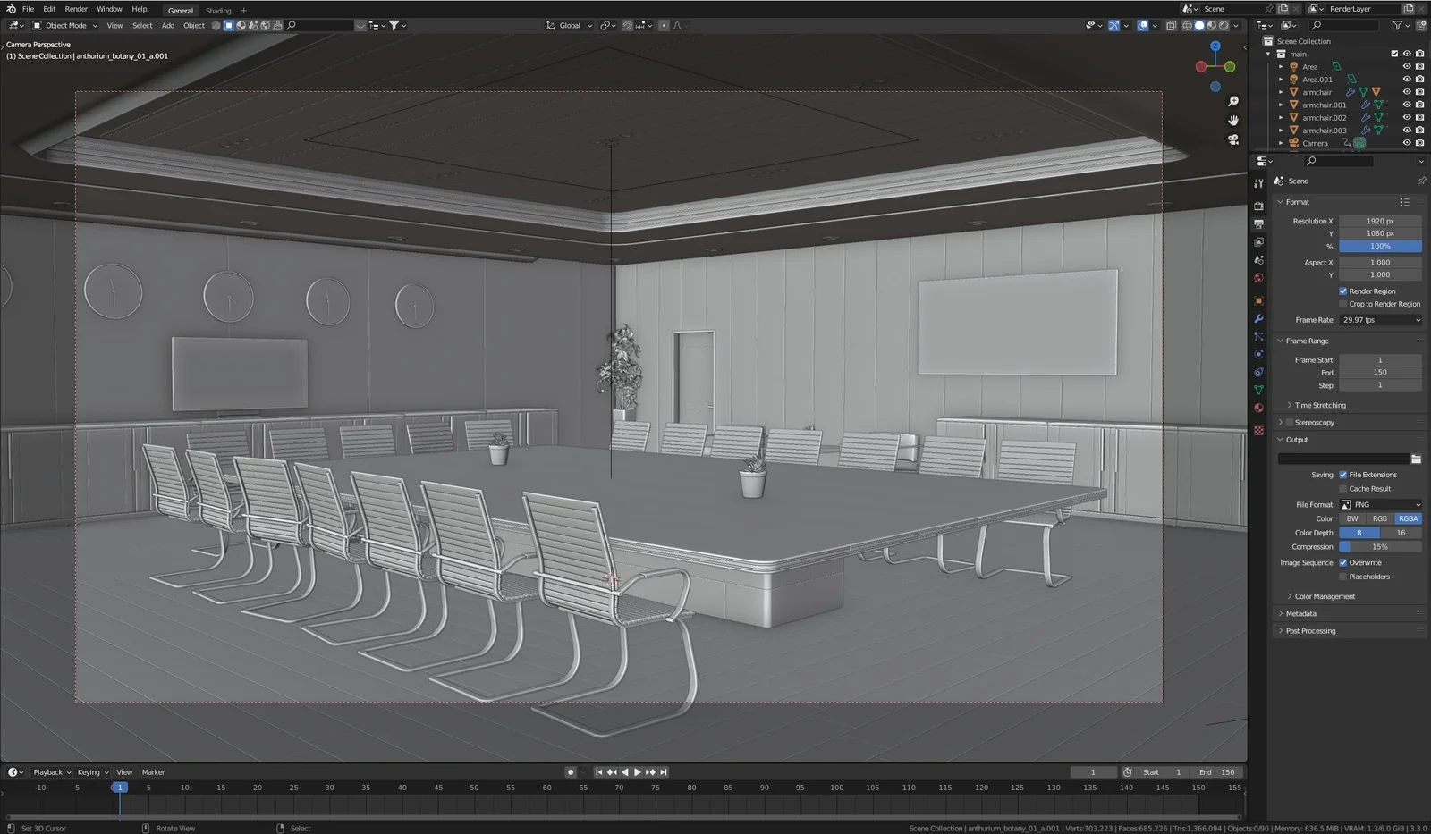 Modern Conference Room screenshot 7