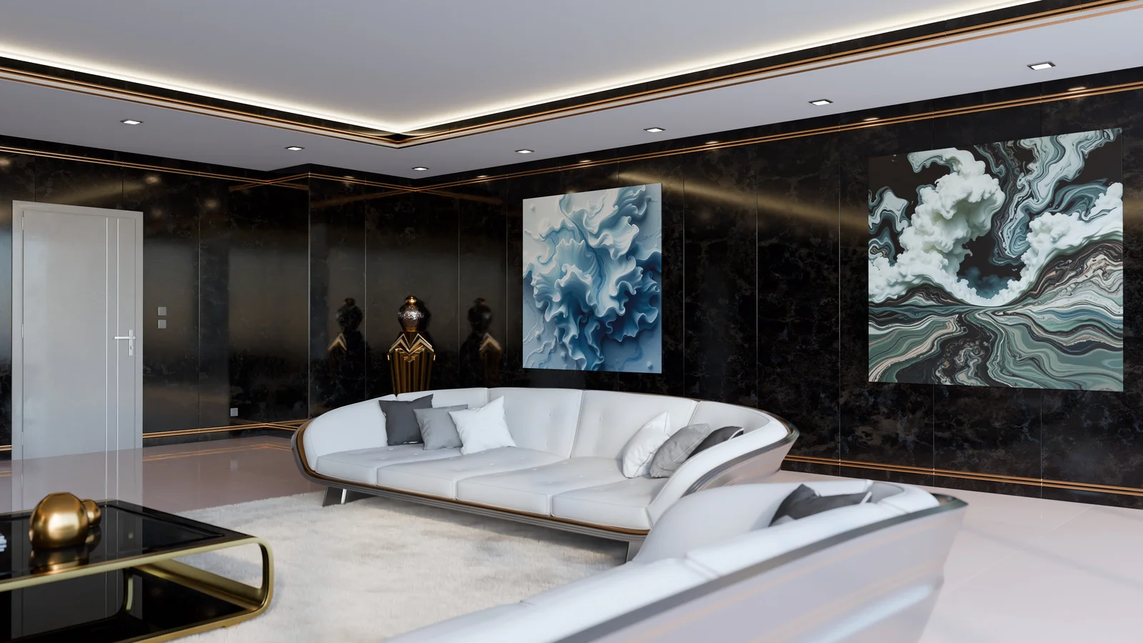 Modern Deco Living Room screenshot 5