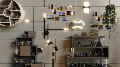 Modern Furniture Pack - Blender 3d models