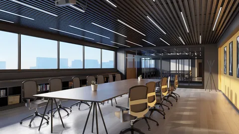 Modern Office - Blender scenes