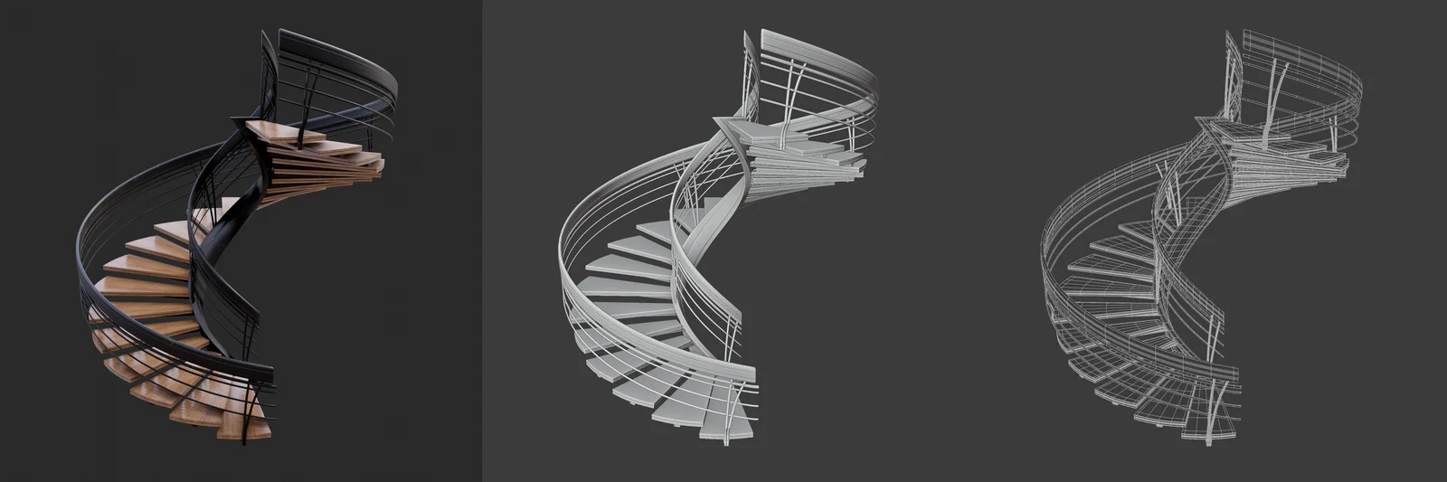 Modern Spiral Stairs screenshot 3