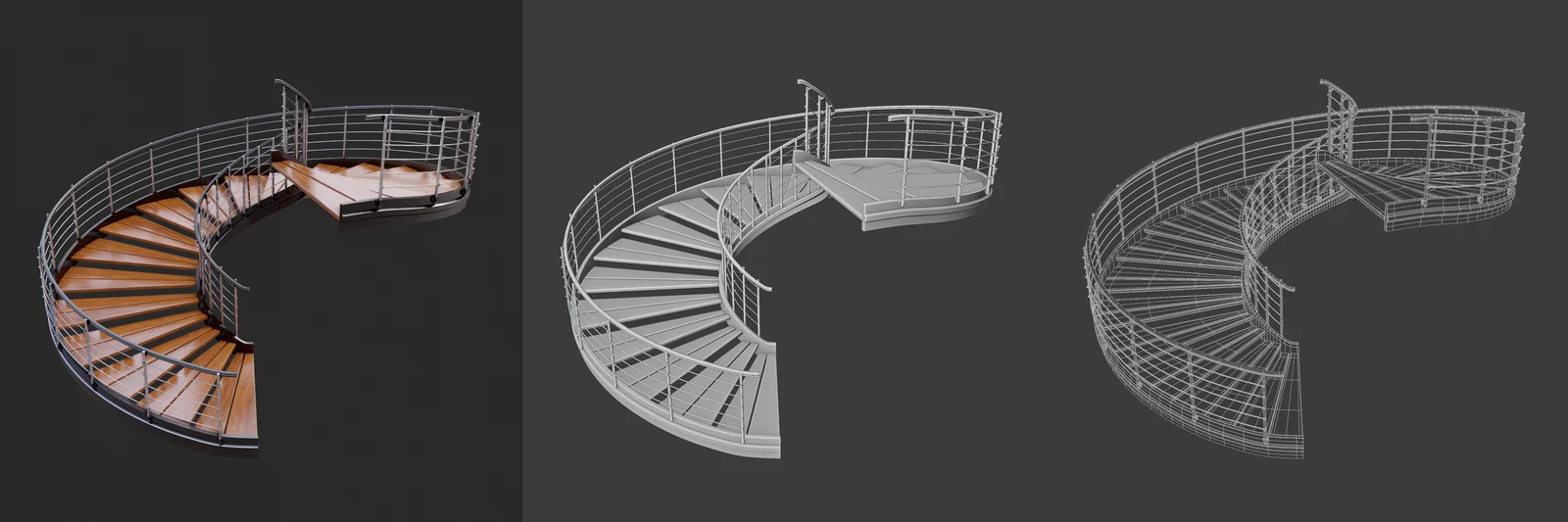 Modern Spiral Stairs screenshot 4