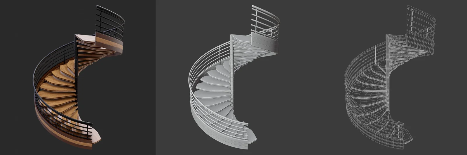 Modern Spiral Stairs screenshot 5