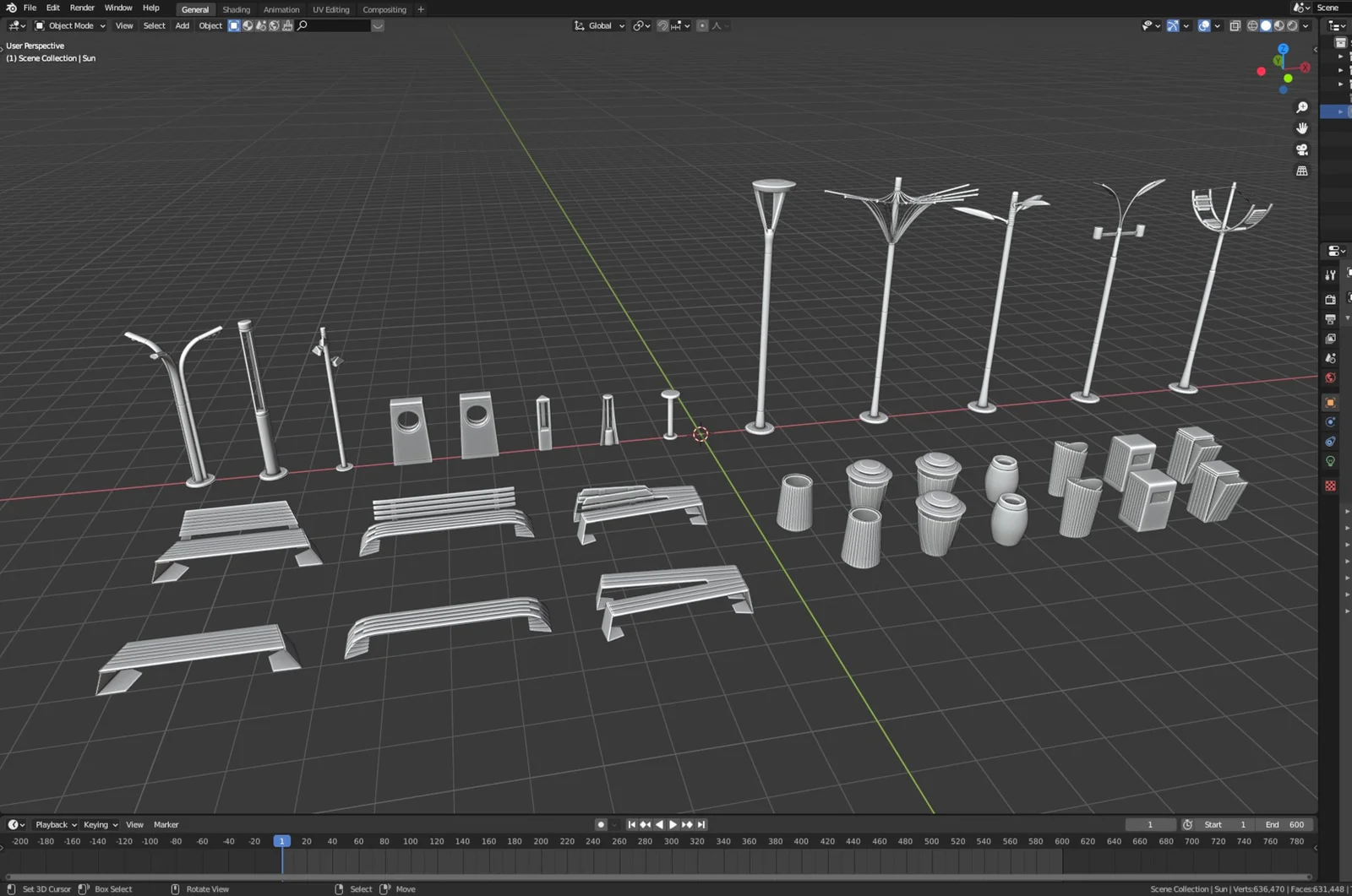 Modern Street Objects screenshot 7