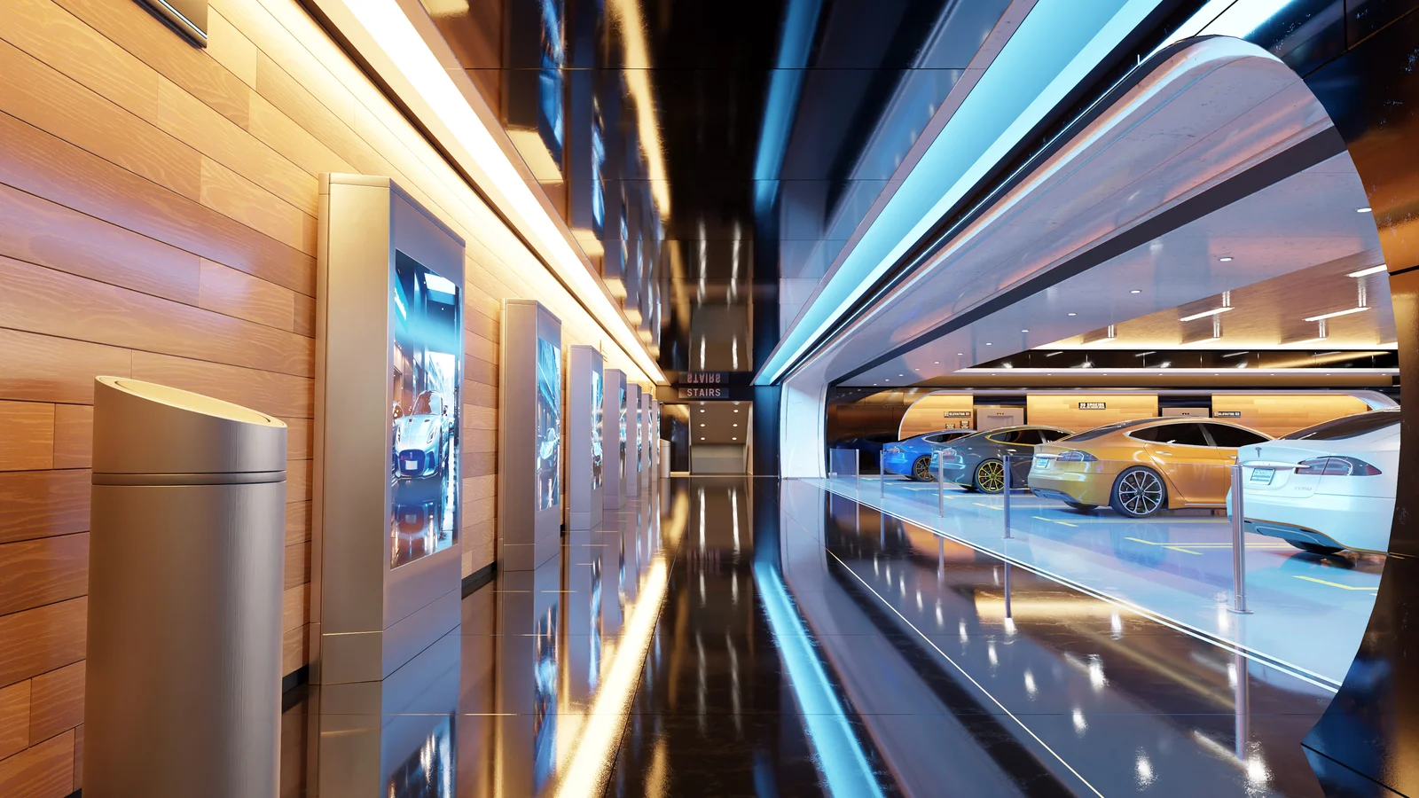 Modern Underground Car Park screenshot 4