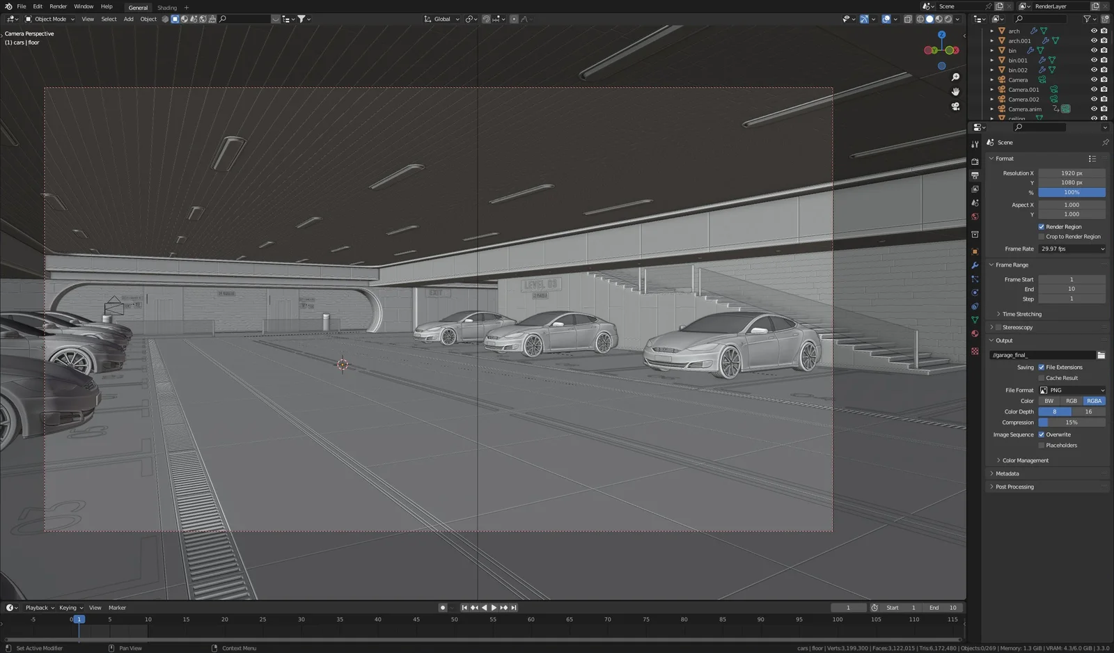 Modern Underground Car Park screenshot 8