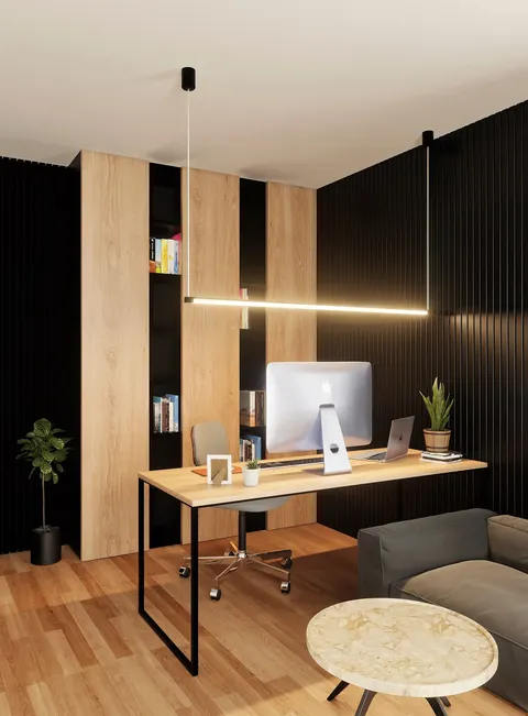 Modern Workspace Interior - Blender scenes