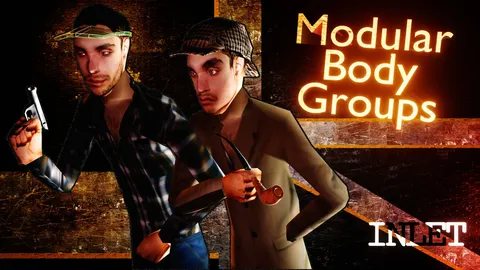 Modular Body Groups - Blender addons