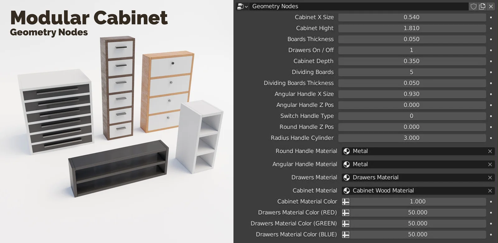 Modular Cabinet screenshot 2