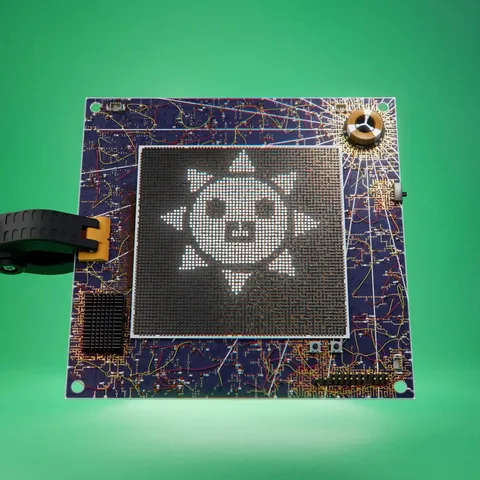 Modular PCB - Blender geometry nodes