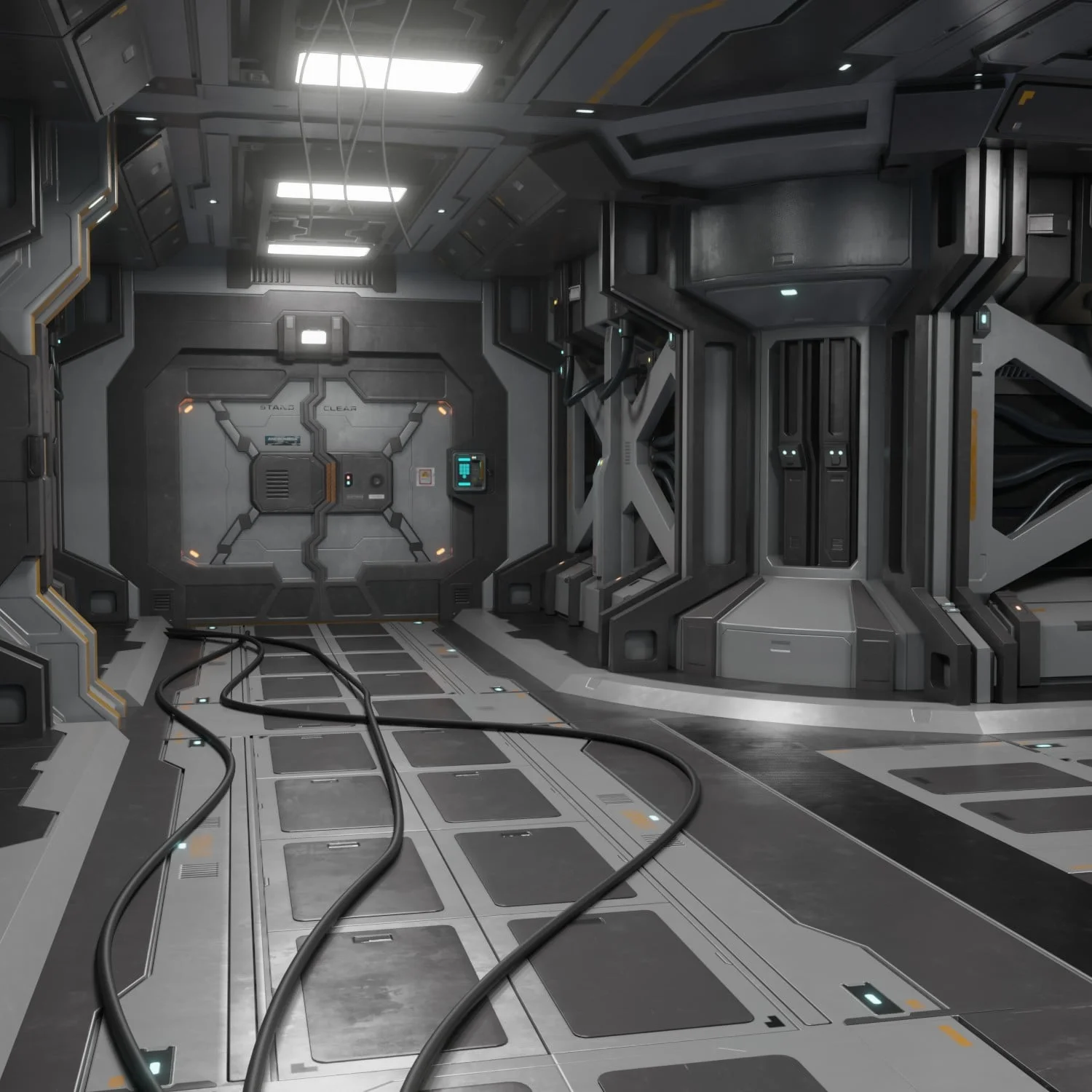 Modular Sci-Fi Corridor screenshot 2
