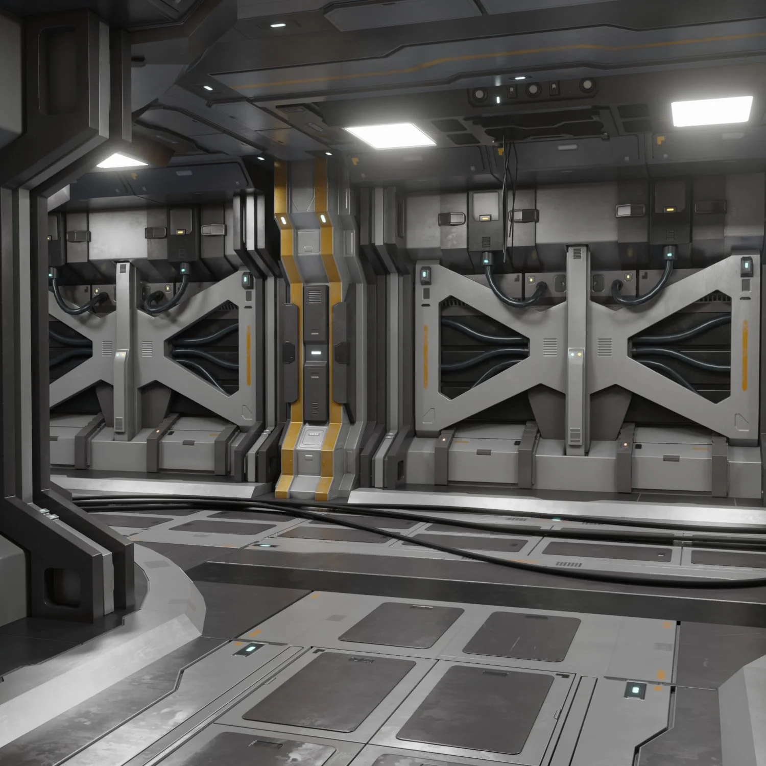 Modular Sci-Fi Corridor screenshot 3