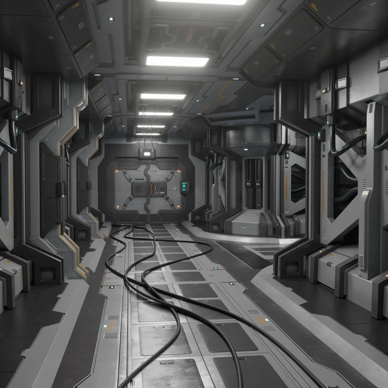 Modular Sci-Fi Corridor screenshot 4