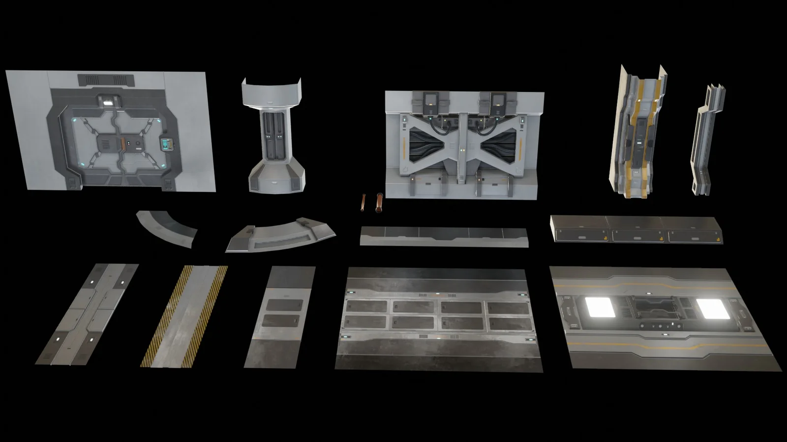 Modular Sci-Fi Corridor screenshot 6