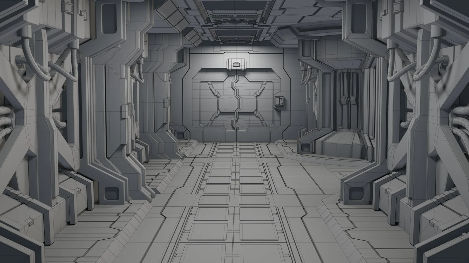 Modular Sci-Fi Corridor screenshot 8