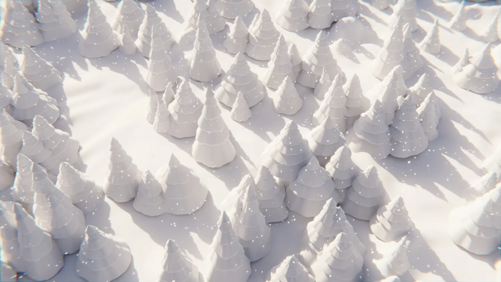 Stylized Winter Forest screenshot 6