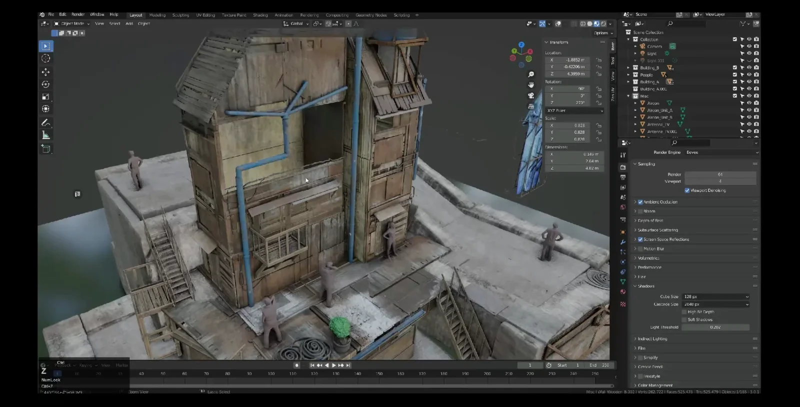 Modular Town Design in 3D Coat screenshot 6