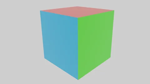 Modular World Building Cube - Blender 3d models