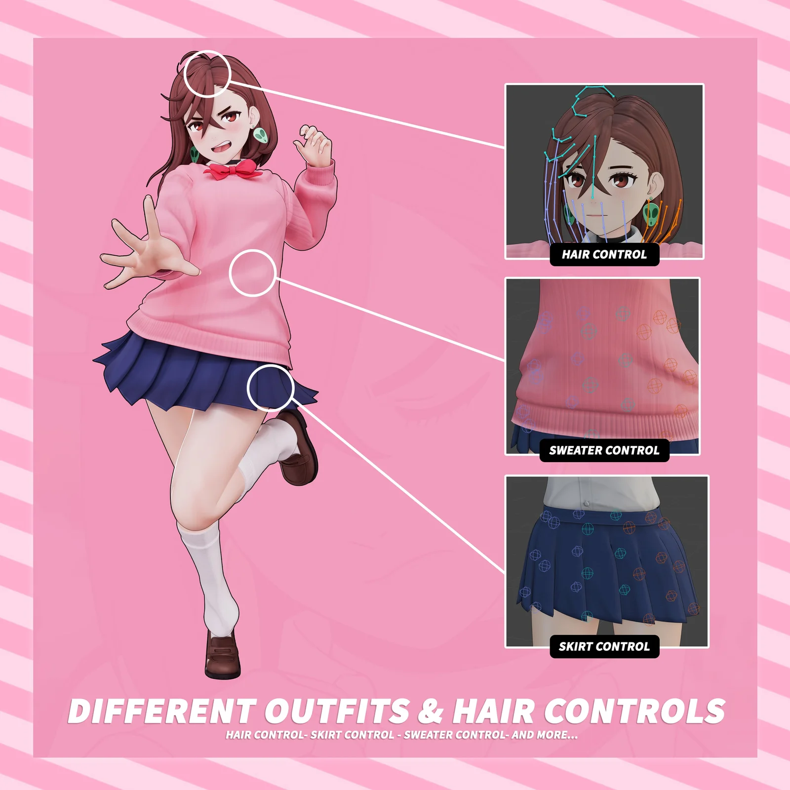 Momo Ayase Model screenshot 2