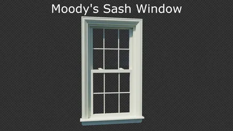 Moody's Sash Window - Blender geometry nodes