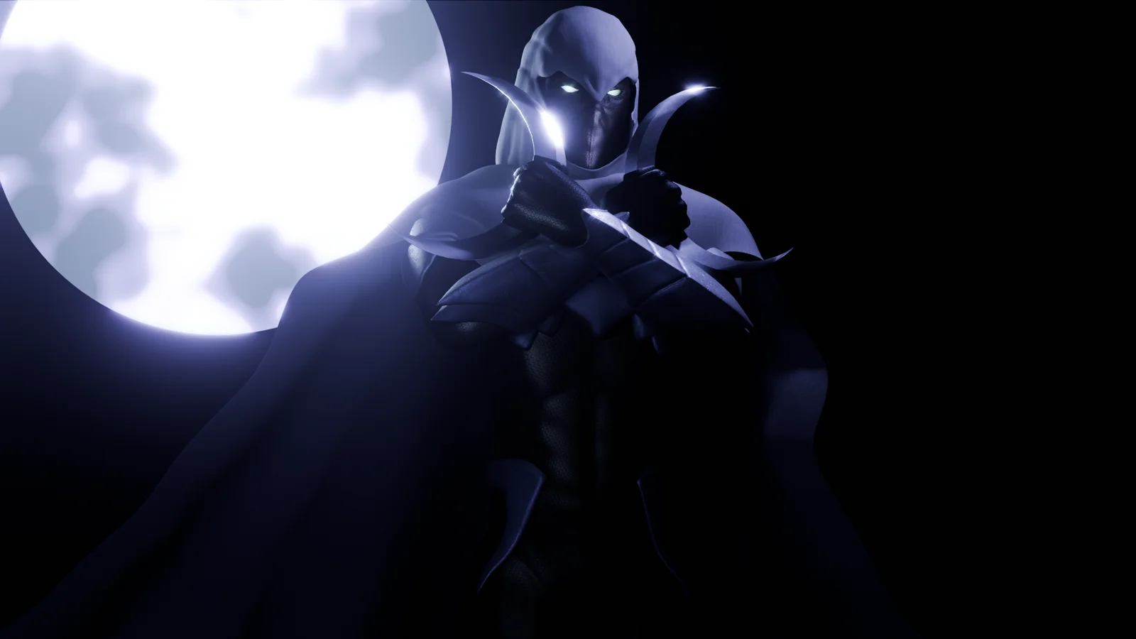 Moon Knight Model screenshot 2