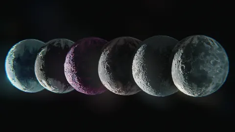 MoonFinder - Blender shaders