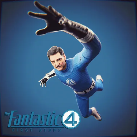 Mr Fantastic First Steps - Blender 3d models