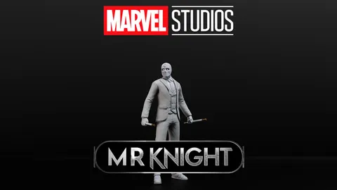 Mr Knight - Blender 3d models
