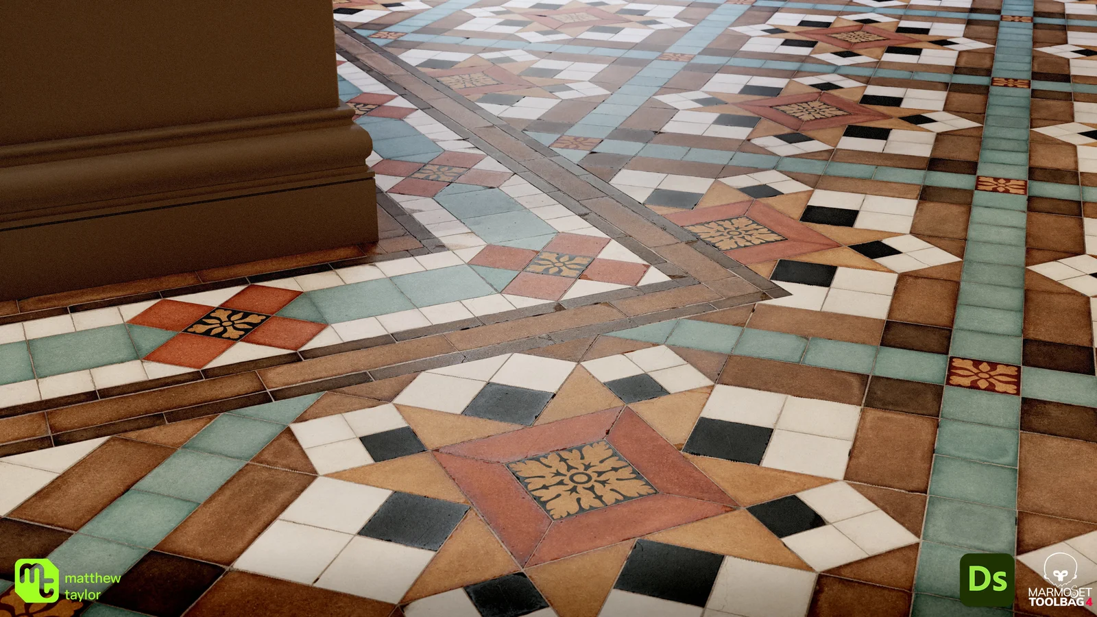 Victorian Tiles 001 screenshot 2