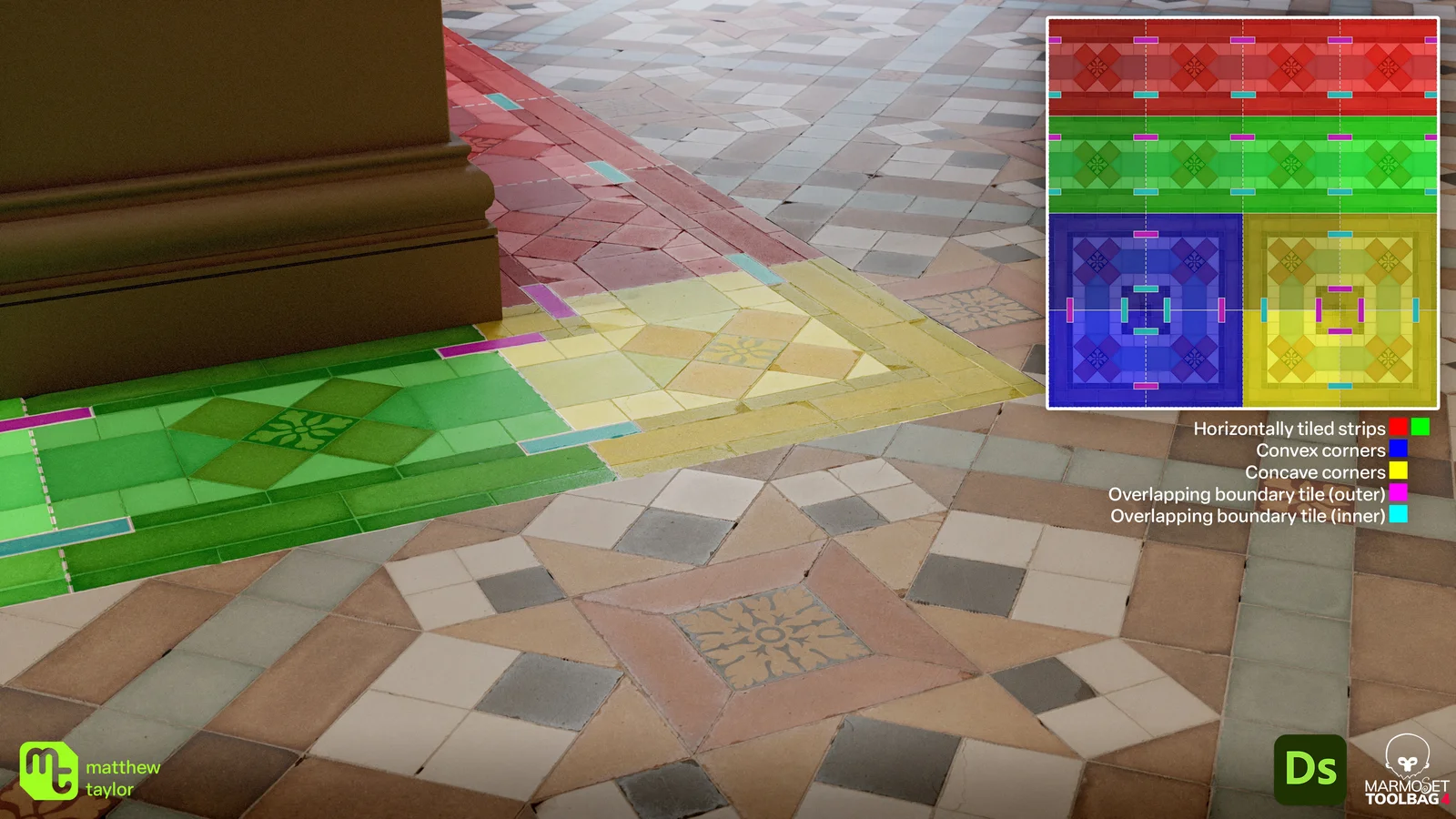 Victorian Tiles 001 screenshot 3