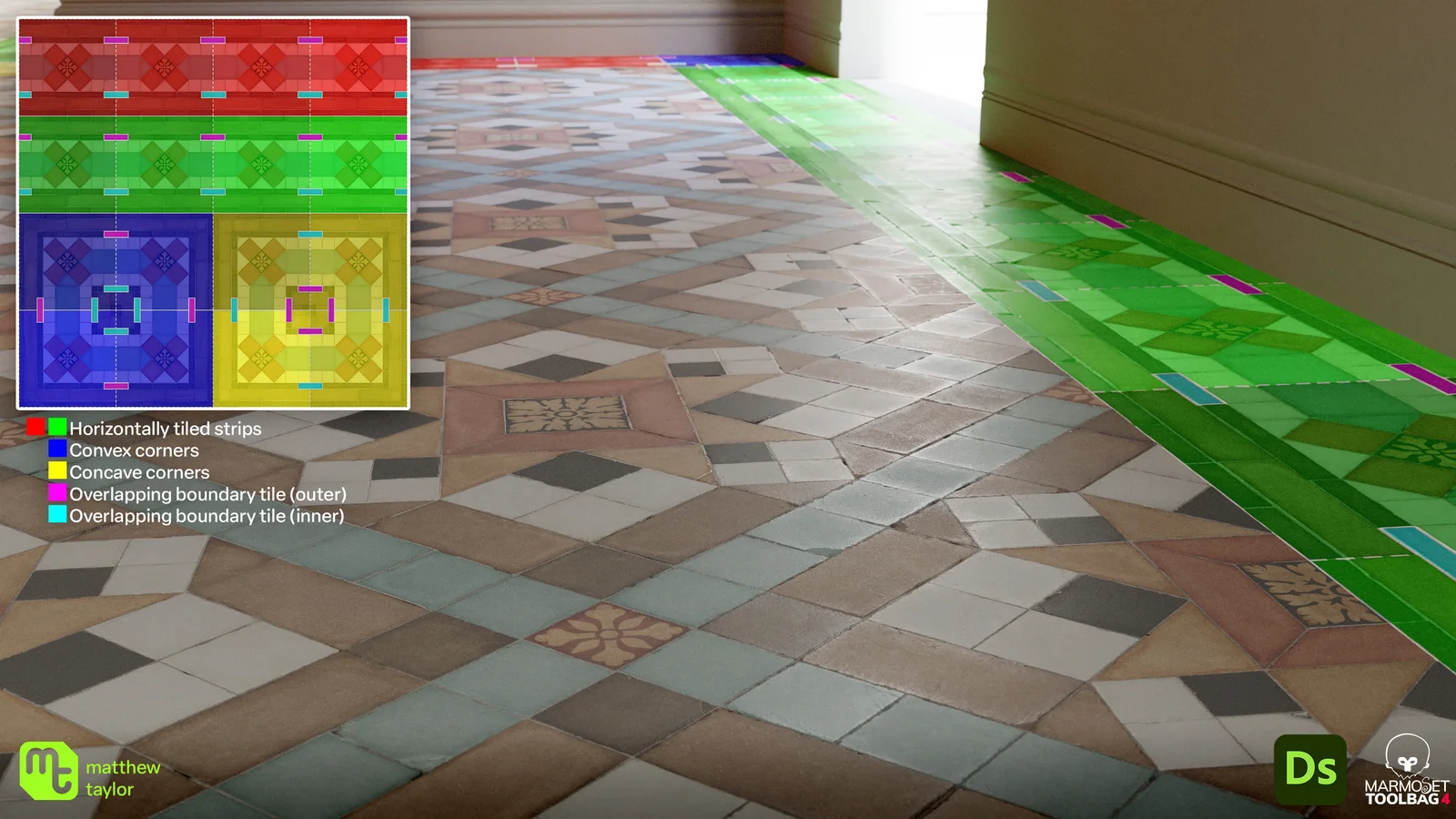 Victorian Tiles 001 screenshot 4