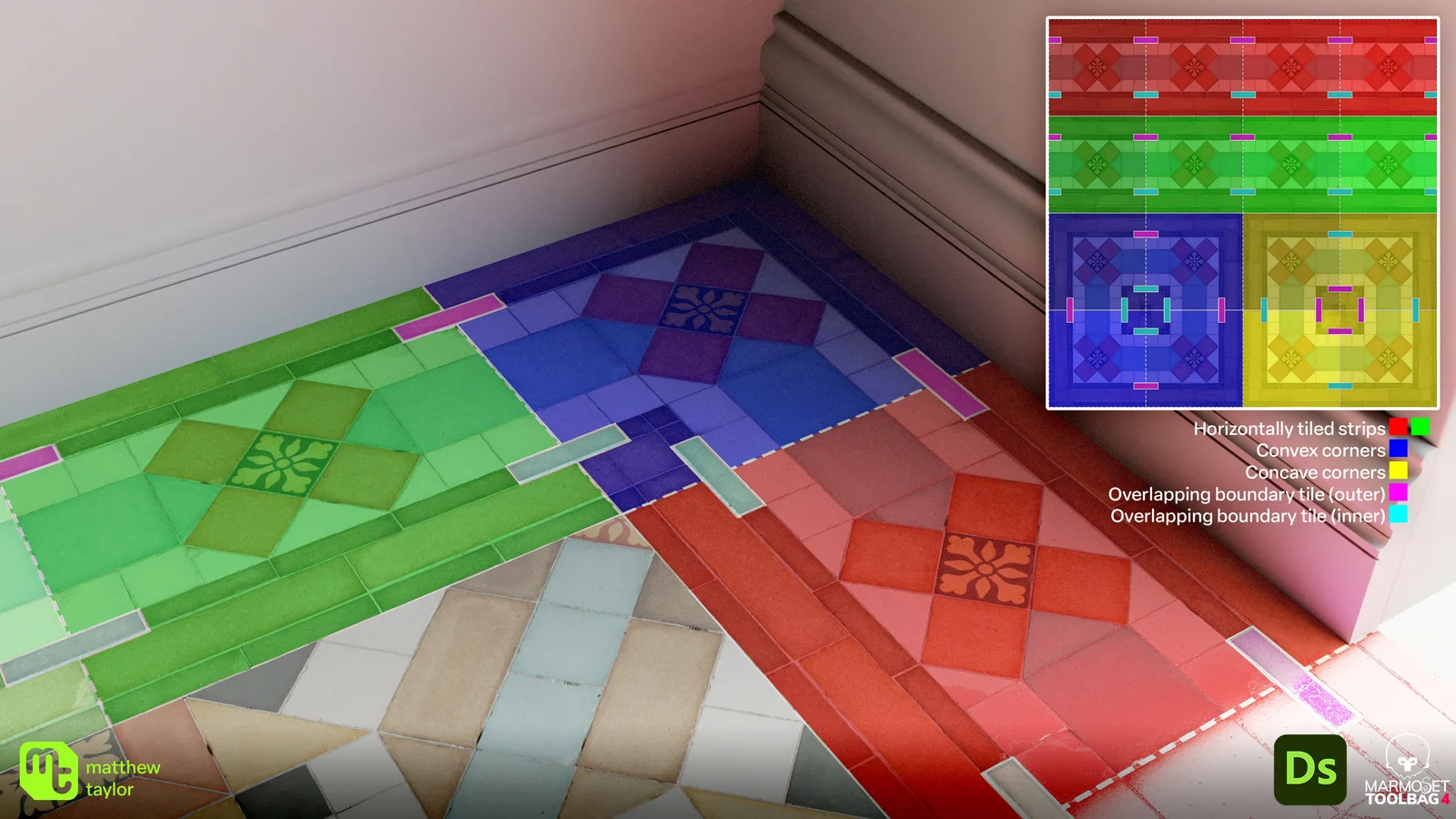 Victorian Tiles 001 screenshot 5