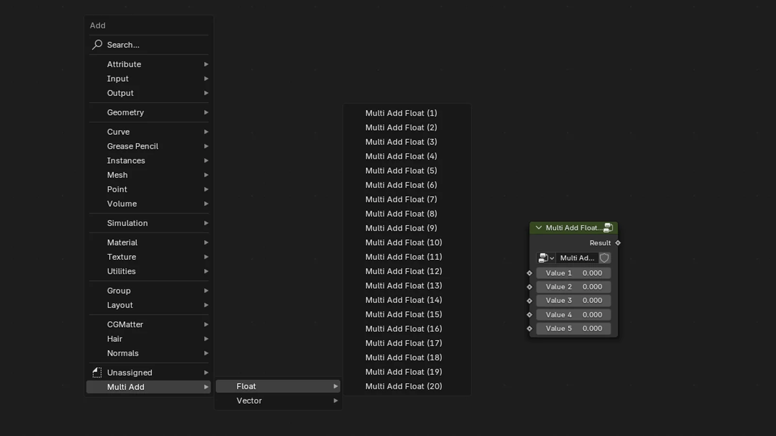 Multi Add Node screenshot 2