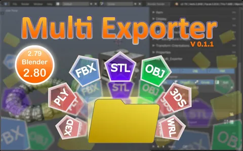 Multi Exporter - Blender addons