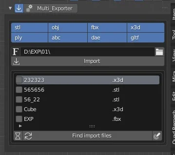 Multi Exporter screenshot 3