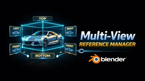Multi-View Reference Manager - Blender addons